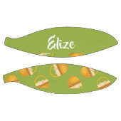 Eieren in bruine mand op groen basketbal (Panelen)