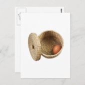 Eieren in de mand briefkaart (Voorkant / Achterkant)
