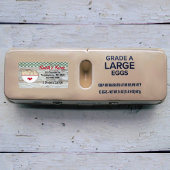 Eieren in het land Eigen productlabel Etiket