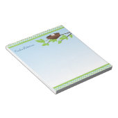 Eieren in het Notitieblok Nest van vogels (Schuin)