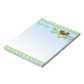 Eieren in het Notitieblok Nest van vogels (Linkerzijde)