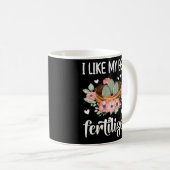 Eieren IVF Transfer Dag Retrieval Dag IVF Moeder Koffiemok (Voorkant rechts)