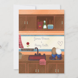 Eieren Keukenruitjes Roodbloem Heart Weddenschap Kaart