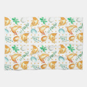 Eieren Kippen Kippen Kruiden Theedoek (Horizontaal)