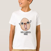 Eieren-lamatie Mark Funny Egg Pun T-shirt (Voorkant)