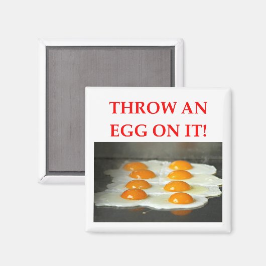 eieren magneet (Voorkant / Achterkant)