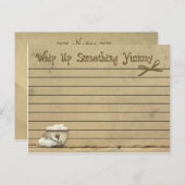 Eieren met kaart ontvangen (Voorkant / Achterkant)