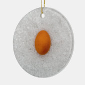Eieren met zout keramisch ornament (Links)