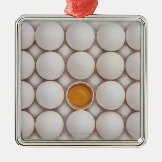 Eieren Metalen Ornament (Voorkant)
