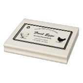 Eieren op maat Professionele stempel | Eieren van  (Stempel)