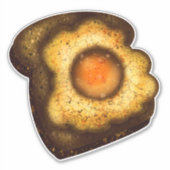 Eieren op Toast Sticker (Voorkant)