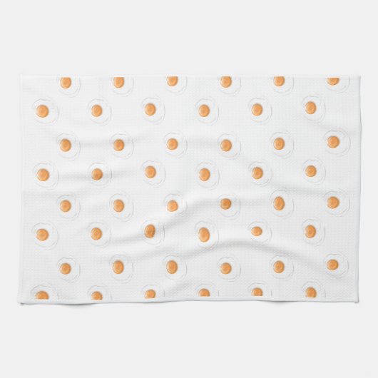 Eieren patroon theedoek (Horizontaal)