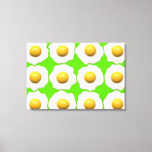 Eieren, pop, kalkvormig canvas afdruk (Voorkant)