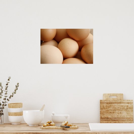 Eieren Poster (Keuken)