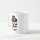 Eieren-quise Funny Exquise Egg Pun Koffiemok (Voorkant links)