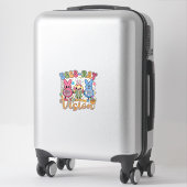 Eieren Ray Visie Gelukkige Pasen Xray Technicus R Sticker (Koffer)