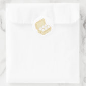 Eieren Ronde Sticker (Tas)