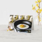 Eieren Rouw voor 60e verjaardag Kaart (Gele Bloem)