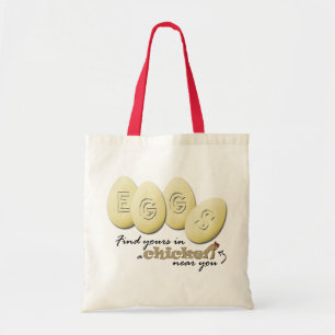 Eieren slogan Tas