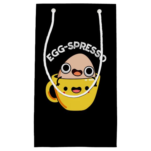 Eieren-spresso Snijkkoffie Espresso Pun Dark BG Klein Cadeauzakje (Voorkant)