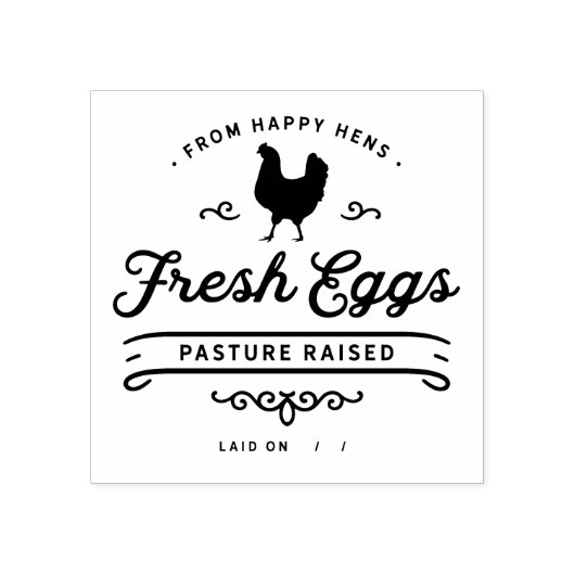 Eieren Stempel - Verse eieren (Afrduk)