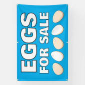 Eieren Te Koop Banner (Verticaal)