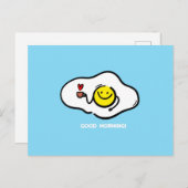 Eieren, tot op de ochtend briefkaart (Voorkant / Achterkant)