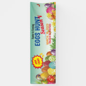 Eieren - Tuntbanner voor paasfeest Spandoek (Verticaal)
