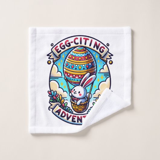 Eieren-uitdagend Avontuur Washandje (Wasdoekje)