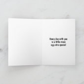 Eieren Valentijnsdag Kaart (Binnen)