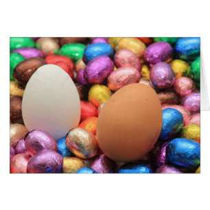 Eieren van chocolade-easter