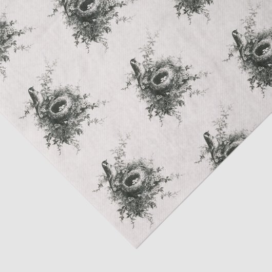 EIEREN VAN DOUANESTBIETTEN IN HET NEST TISSUEPAPIER (Detail)