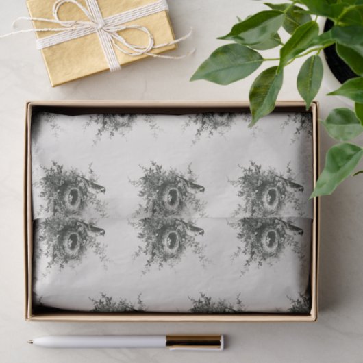 EIEREN VAN DOUANESTBIETTEN IN HET NEST TISSUEPAPIER (Geschenk)