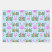 Eieren van konijnenooster inpakpapier vel (Voorkant 3)