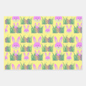 Eieren van konijnenooster inpakpapier vel (Voorkant 2)