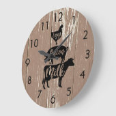 Eieren van magere melk grote klok (Hoek)