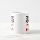 Eieren voor Bacon Funny Mug Koffiemok (Center)