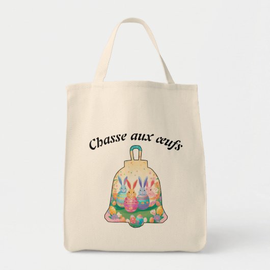 Eieren zoeken tote bag (Voorkant)