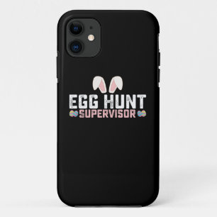 Eierenjacht Supervisor Grappige Paashaas Konijn Case-Mate iPhone Case