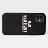 Eierenjacht Supervisor Grappige Paashaas Konijn Case-Mate iPhone Case (Achterkant (horizontaal))