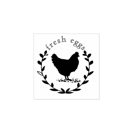 Eierenzuur Eistempel Rubberstempel (Afrduk)