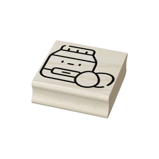 eiergif rubberstempel (Stempel)