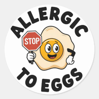 Eiergy Alert Ronde Sticker