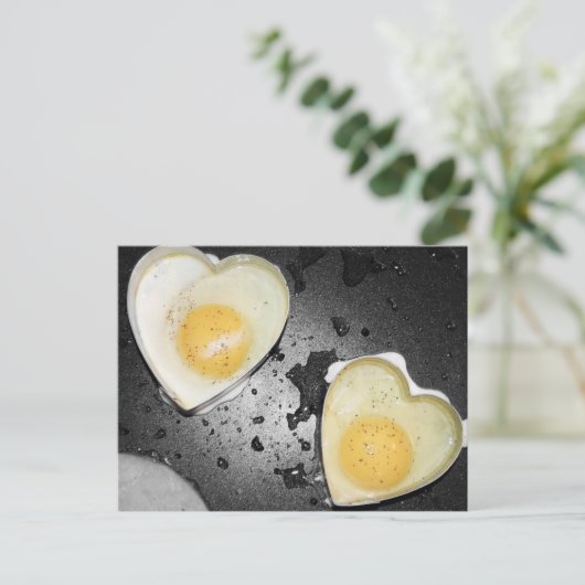 eierharten briefkaart (Staand voorkant)