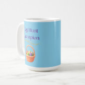 Eierjacht Kampioen Koffiemok (Voorkant links)