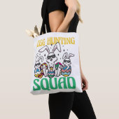 Eierjacht Squad Pasen Grappig Kind Paaseierjacht Tote Bag (Dichtbij)