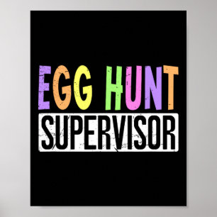 Eierjacht Supervisor - Eierjacht Squad Moms Adult Poster