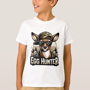 Eierjager Hertengewei Byckward Pet Deer Jagen Gema T-shirt