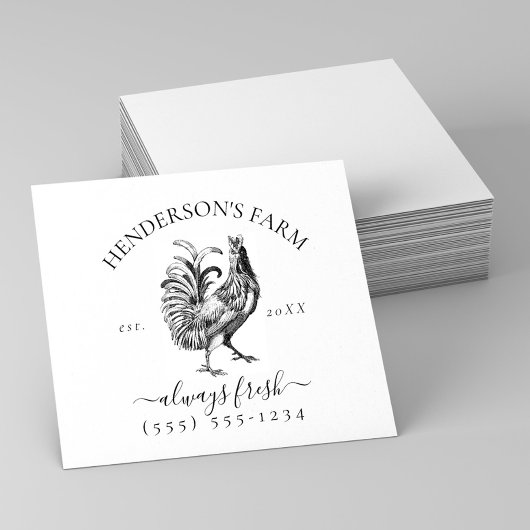 Eierkarton voor eigen Boerderij Rubberstempel