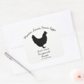 Eierkartonnen Label personaliseren eierdoos vrije  (Envelop)